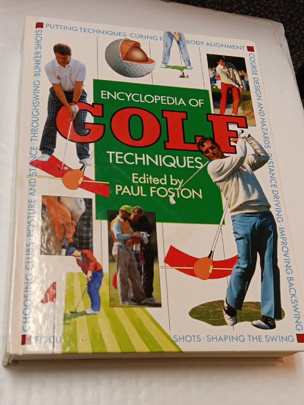 Encyclopedia of Golf Techniques - Green & Red Cover